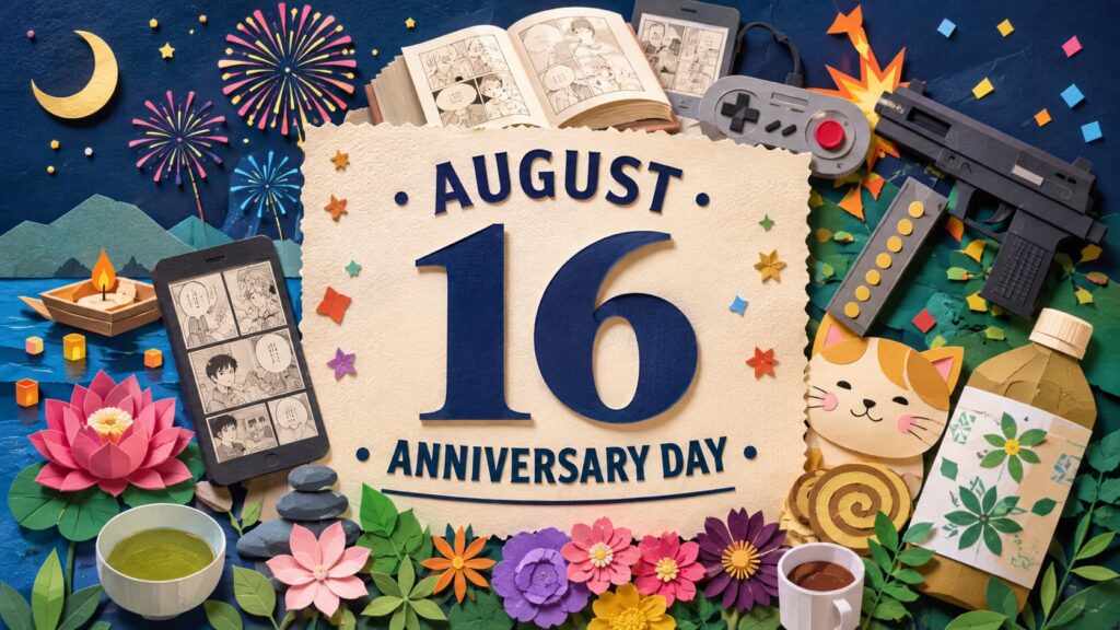 8月16日は何の日？月遅れ盆送り火、電子コミックの日、16連射の日、トロの日など7つの記念日