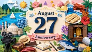 8月27日は何の日？世界湖沼の日、日本に原子の火がともった日、『男はつらいよ』の日、ジェラートの日、ちんすこうの日など8月27日の記念日