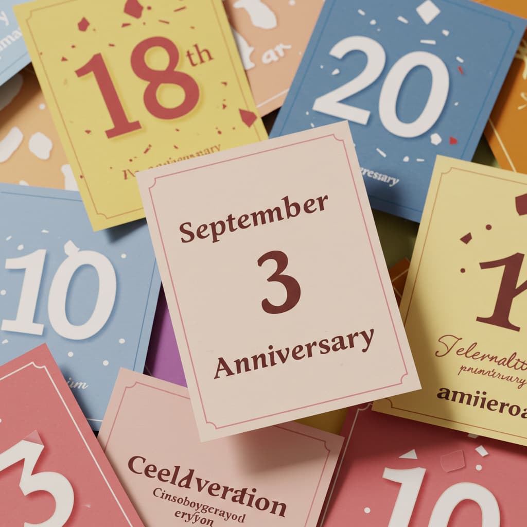 9月3日の記念日、ホームラン記念日やドラえもん誕生日など多彩な記念日を紹介