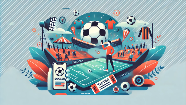 Abstract Illustration Of Beginner Soccer Game Viewing Experience