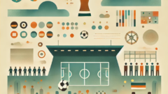 Abstract Farewell Football Match Illustration Tribute To A Legendary Career