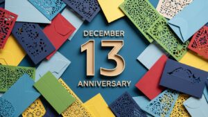 12月13日の記念日一覧と意味を伝えるカラフルで印象的なビジュアル