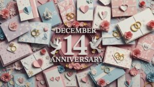 忠臣蔵の討ち入りや南極到達など歴史と挑戦に満ちた12月14日の記念日を伝えるカラフルなデザイン