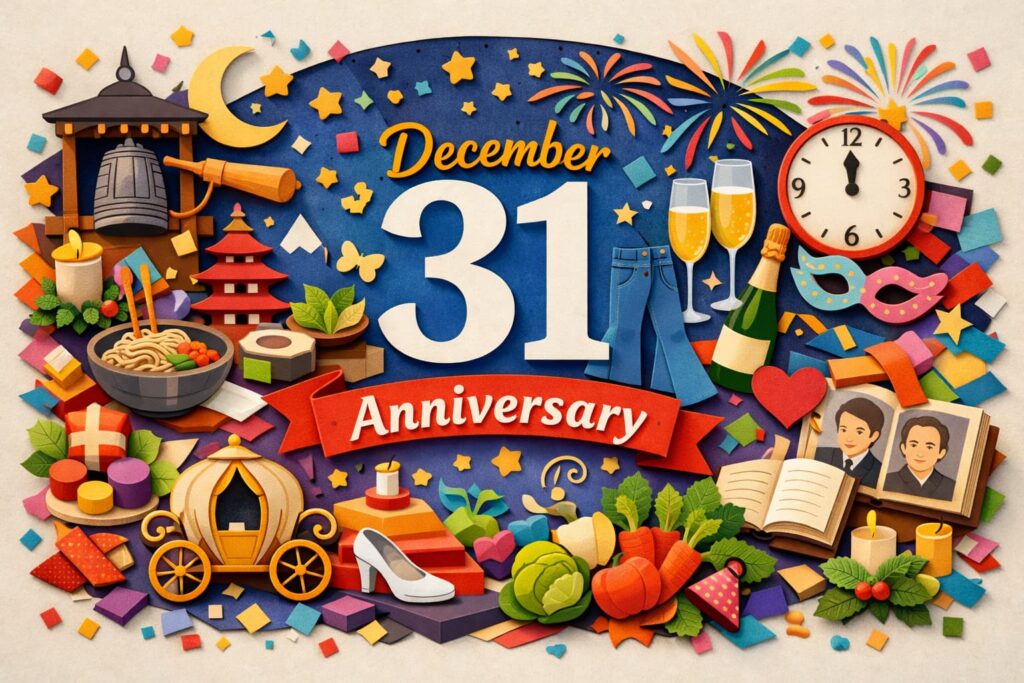 12月31日は何の日？大晦日や除夜、ニューイヤーズ・イヴ、年越しにまつわる記念日をわかりやすく紹介 *What Day Is December 31?