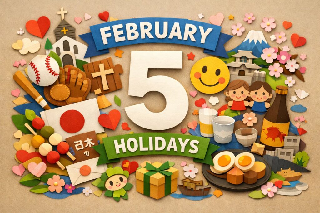 2月5日は何の日｜プロ野球の日・笑顔の日・日本語検定の日など主な記念日を紹介