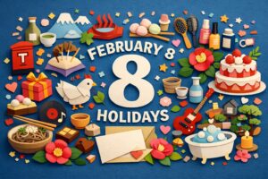 2月8日の御事始め・針供養・郵便マークの日・つばきの日・東京二八そばの日など主な記念日をまとめて紹介