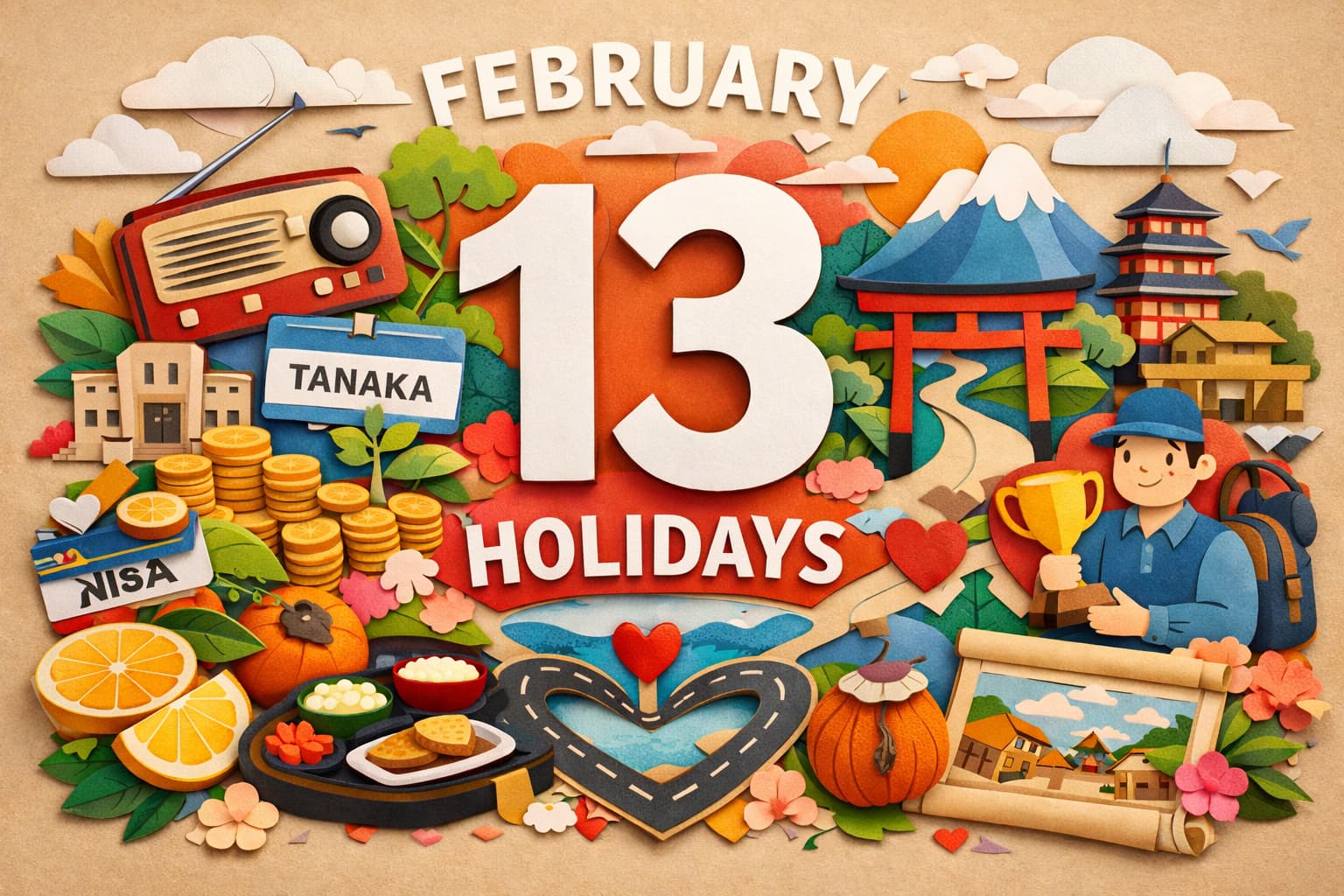 2月13日は何の日？世界ラジオデー・苗字制定記念日・NISAの日・日本遺産の日など主な記念日を解説 *February 13 Holidays