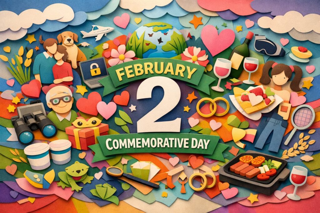 2月2日は何の日？世界湿地の日・夫婦の日・情報セキュリティの日・交番設置記念日・フレンチクレープデーなど主な記念日を紹介