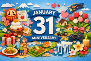 1月31日は何の日（晦日正月・生命保険の日・愛妻の日・防災農地の日など主要記念日）