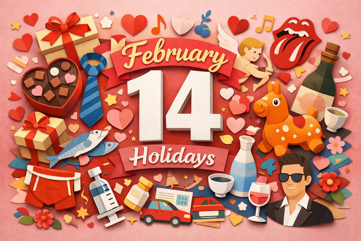 2月14日は何の日？バレンタインデーやチョコレートの日、ネクタイの日、予防接種記念日など多彩な記念日を紹介