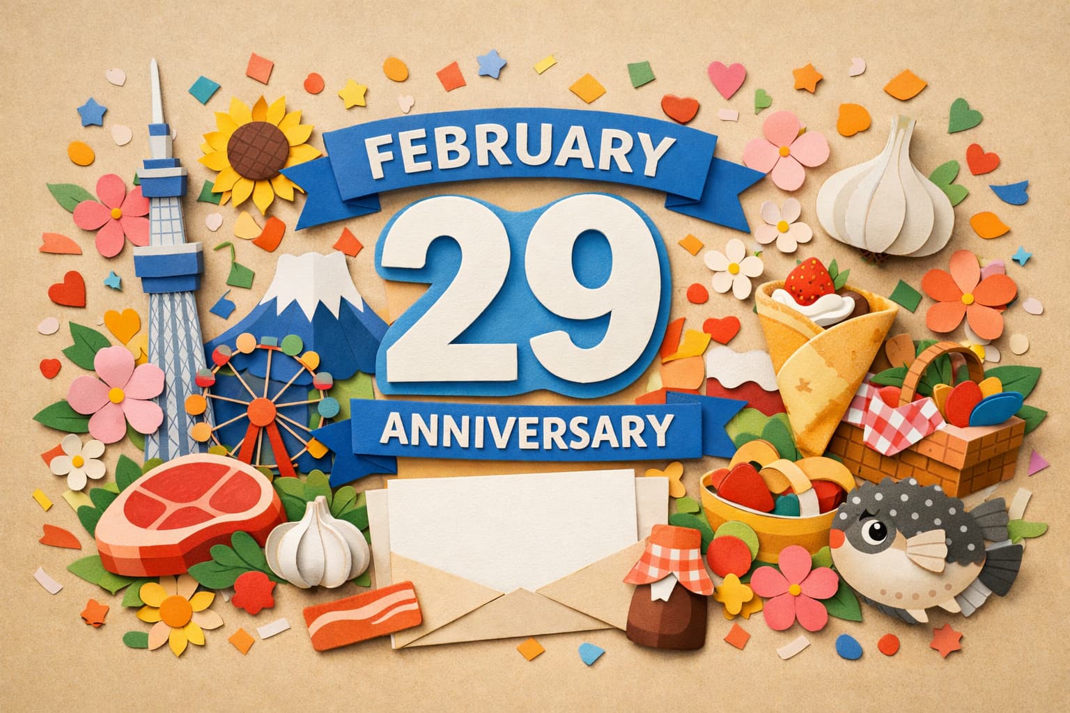 2月29日は何の日？うるう日と東京スカイツリー完成の日、富士急の日、ニンニクの日など記念日