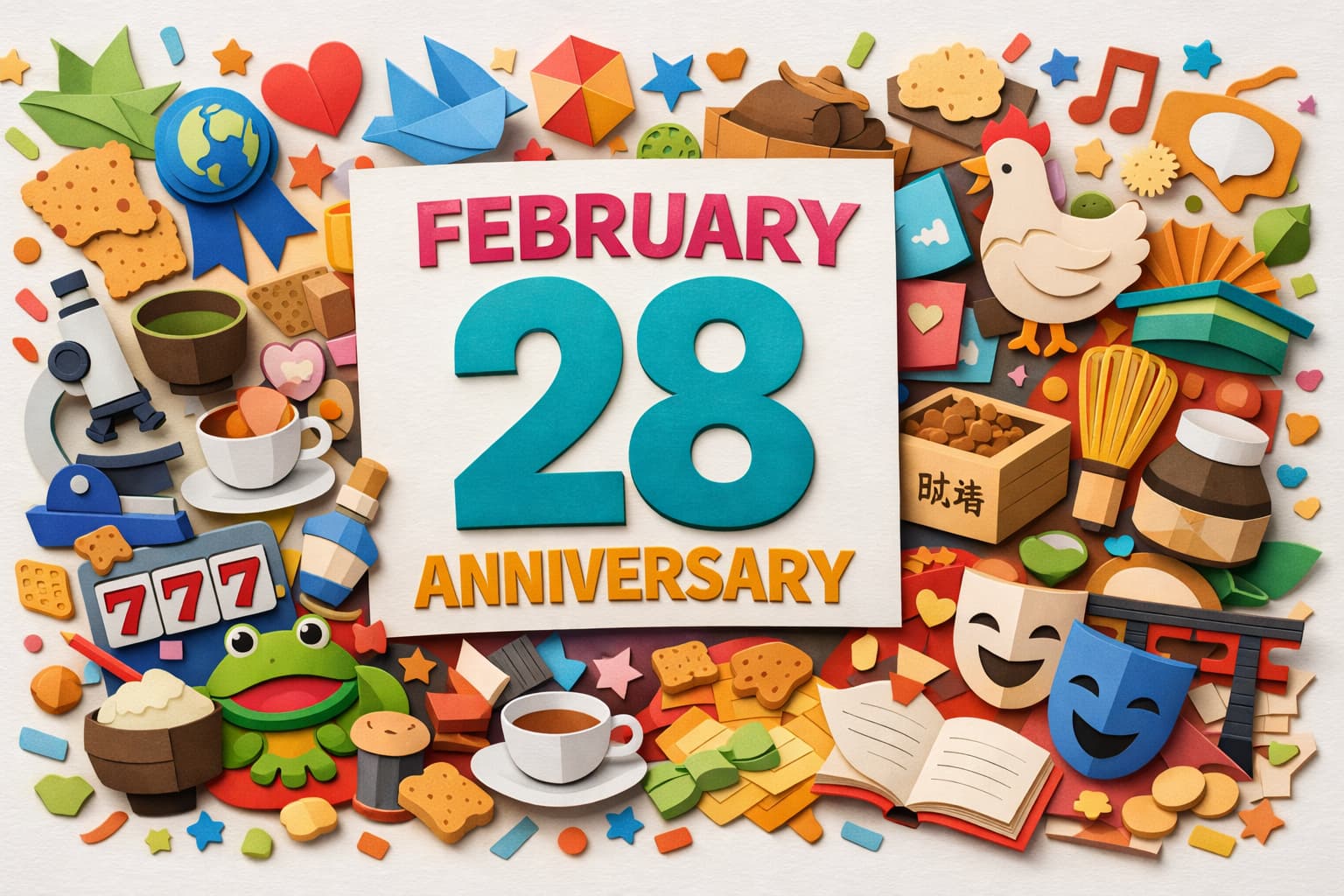 2月28日は世界希少・難治性疾患の日やビスケットの日、利休忌など11の記念日をまとめてわかりやすく紹介