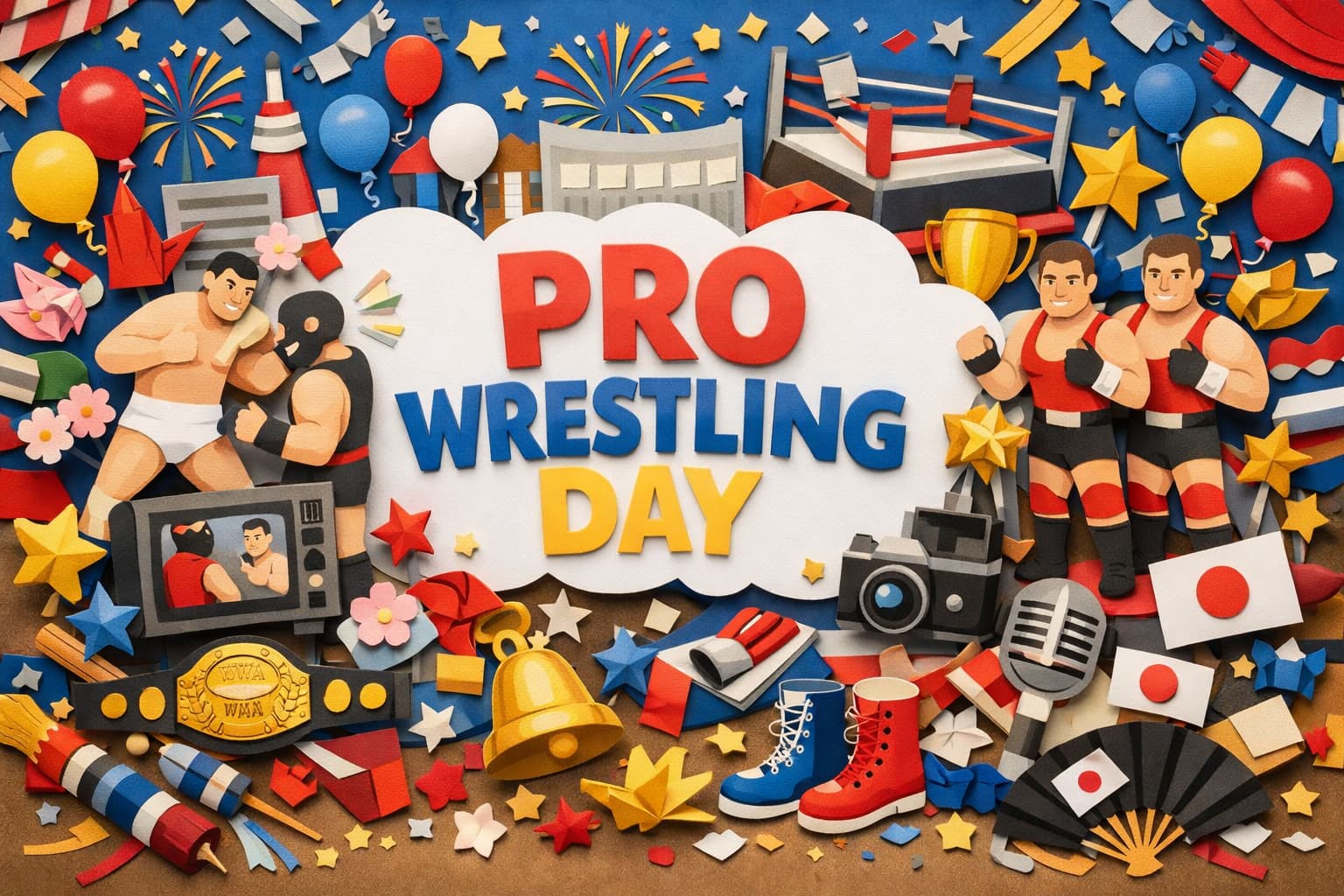 力道山とシャープ兄弟の試合を通じて日本中が熱狂した「プロレスの日」の由来と歴史を詳しく解説