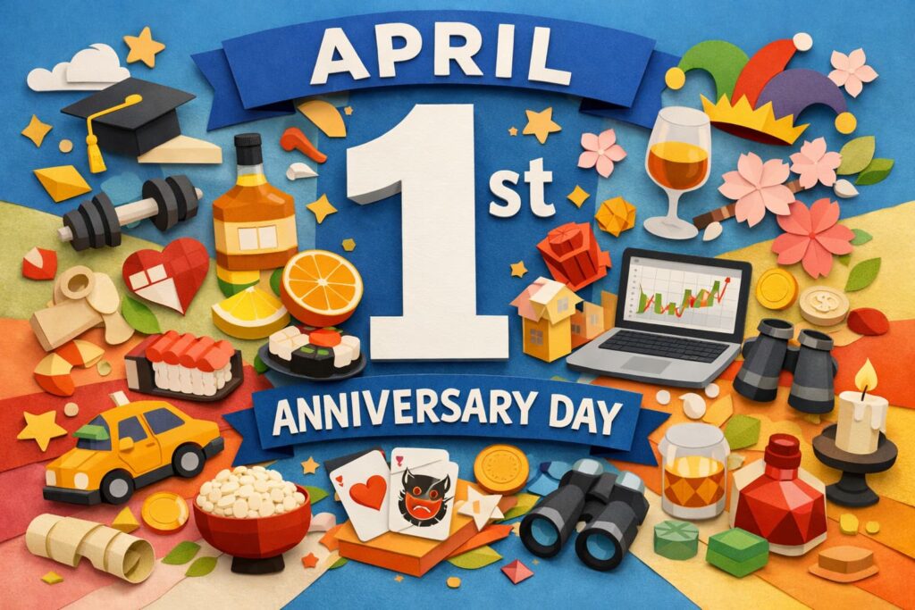 4月1日は何の日？年度初日やエイプリルフール、エイプリルドリームの日、トレーニングの日、ジャパニーズウイスキーの日がわかる春の記念日情報