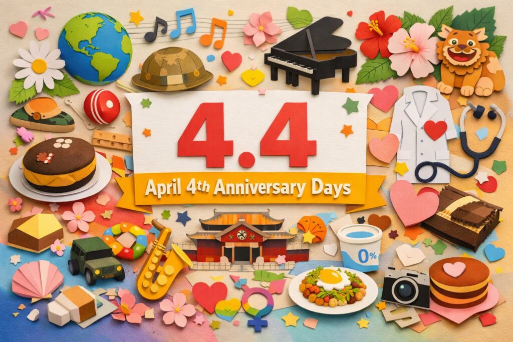 4月4日は何の日？地雷に関する啓発および地雷除去支援のための国際デー、あんぱんの日、ピアノ調律の日、沖縄県誕生の日、日本女性医師デーなど春の記念日を紹介
