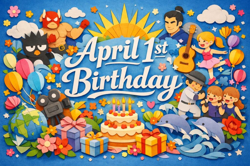 4月1日誕生日の芸能人・有名人として、大野雄大、竹内結子、桑田真澄、高橋克実、三船敏郎など注目の人物を一覧とともに紹介する内容