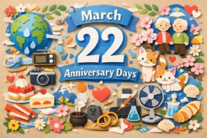3月22日は何の日？世界水の日や彼岸、放送記念日、さくらねこの日、工場扇の日など春の多彩な記念日を紹介