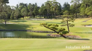姉ヶ崎カントリー倶楽部の東コース全景とフェアウェイ