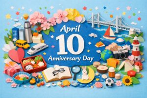 4月10日は何の日？女性の日、駅弁の日、瀬戸大橋開通記念日、教科書の日、四万十の日を中心に春の記念日を紹介