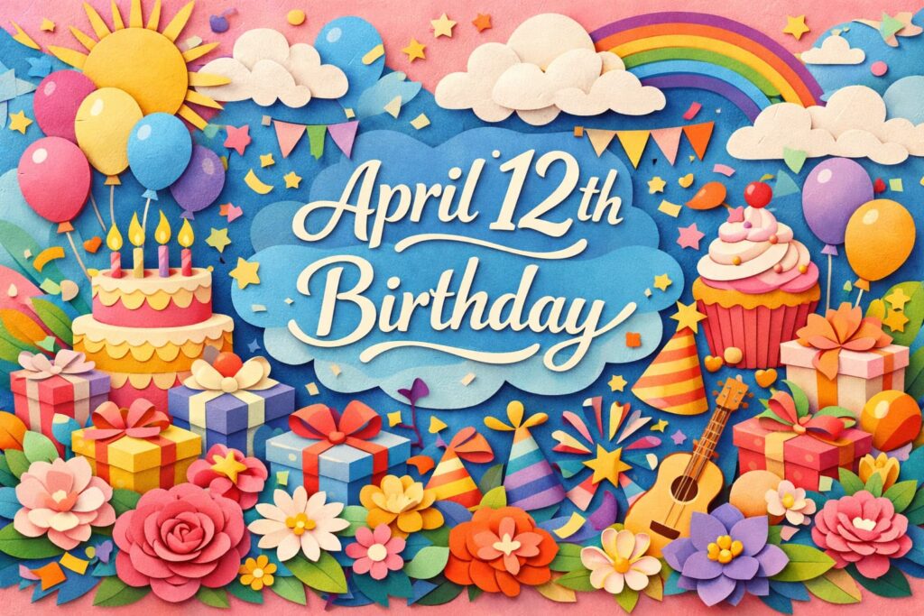 4月12日誕生日の芸能人・有名人を紹介し、谷口愛季、上村ひなの、鈴木愛理、岩隈久志、広瀬香美など注目の人物を一覧と解説でわかりやすくまとめた内容