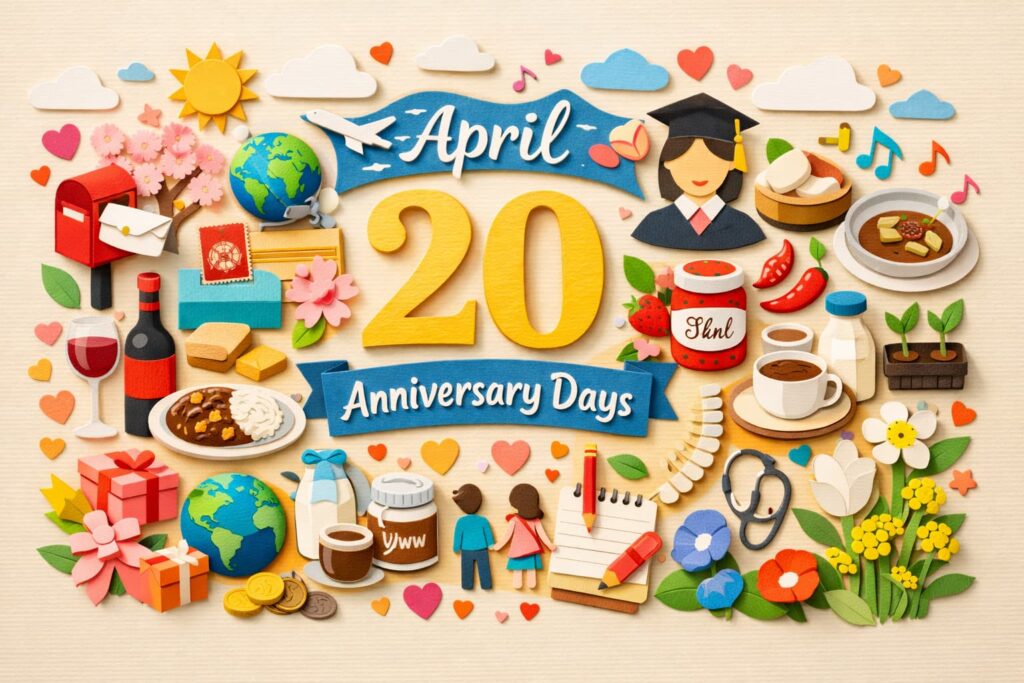 4月20日は何の日？穀雨や郵政記念日、青年海外協力隊の日、女子大の日、ジャムの日など春を彩る記念日を紹介