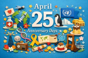 4月25日は何の日？世界マラリア・デーや世界ペンギンの日、DNAの日、国連記念日、小児がんゴールドリボンの日など主な記念日を紹介