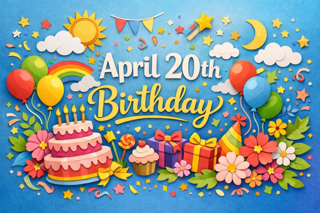 4月20日誕生日の芸能人・有名人を一覧で紹介し、宇治原史規、月亭八光、吉井理人、大沢樹生、ジェシカ・ラングなど注目人物の魅力がわかる内容