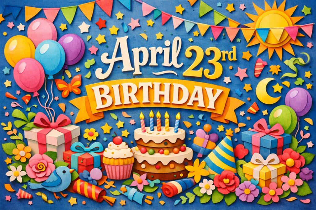 4月23日誕生日の芸能人・有名人を一覧で紹介し、チェヨン、井上清華、加藤綾子、渡辺明、阿部サダヲなど注目の人物の魅力もわかる内容
