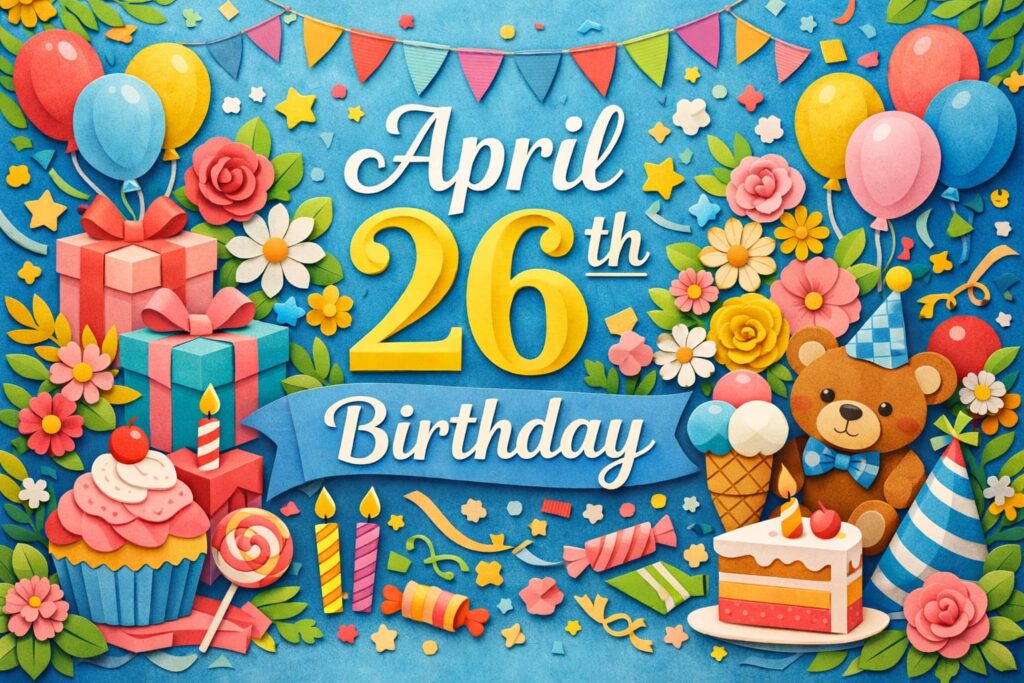 4月26日誕生日の芸能人・有名人として、竹内涼真、リョウキ、加藤浩次、栗山英樹、風間杜夫など注目の人物を紹介し、俳優、タレント、音楽、スポーツ、歴史的人物まで幅広い顔ぶれがわかる内容