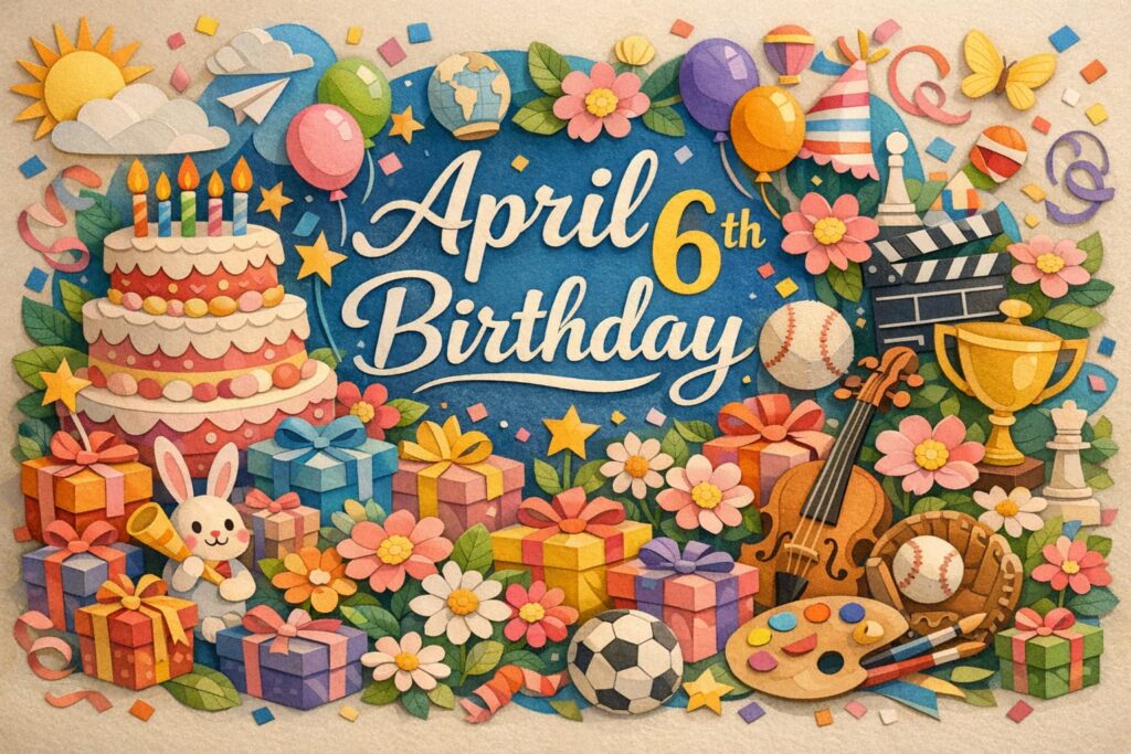 4月6日誕生日の芸能人・有名人を一覧で紹介し、MINGYU、宮沢りえ、乙武洋匡、秋山幸二、谷川浩司など注目人物の魅力や活躍がわかるブログ記事