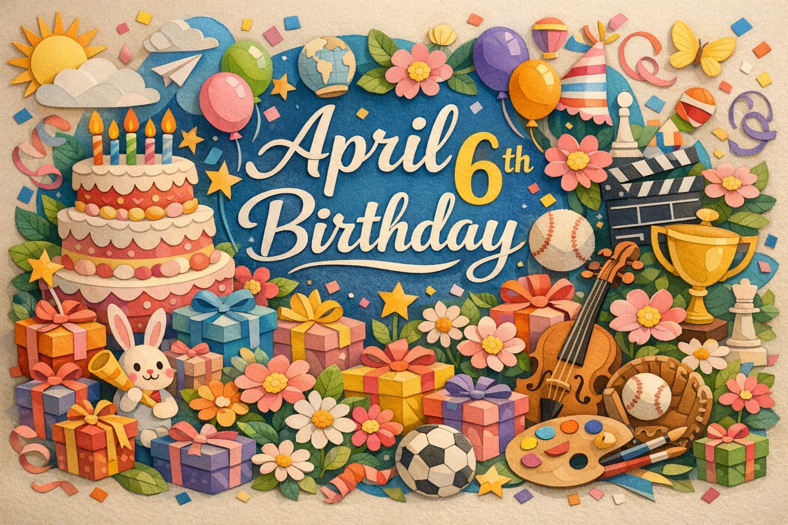 4月6日誕生日の芸能人・有名人を一覧で紹介し、MINGYU、宮沢りえ、乙武洋匡、秋山幸二、谷川浩司など注目人物の魅力や活躍がわかるブログ記事