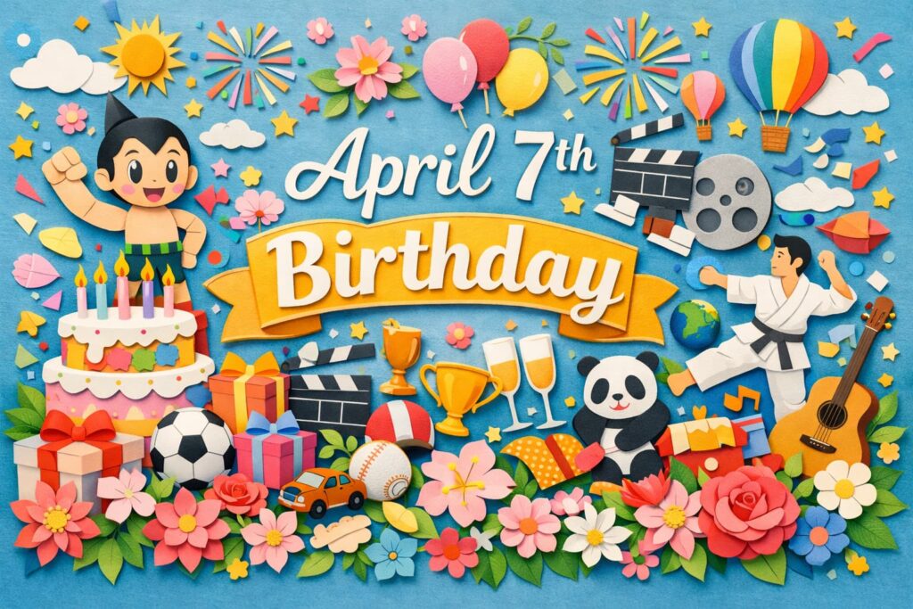 4月7日誕生日の芸能人・有名人を紹介し、島袋寛子、玉山鉄二、菅良太郎、西野朗、ジャッキー・チェンなど注目人物の魅力やプロフィールをまとめた内容