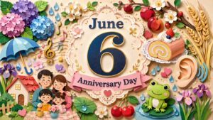 6月6日は何の日、芒種、楽器の日、飲み水の日、梅の日、ロールケーキの日など初夏の記念日を紹介