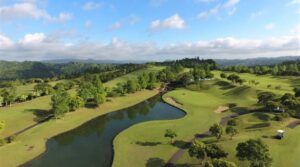 木更津東カントリークラブの美しいコース風景