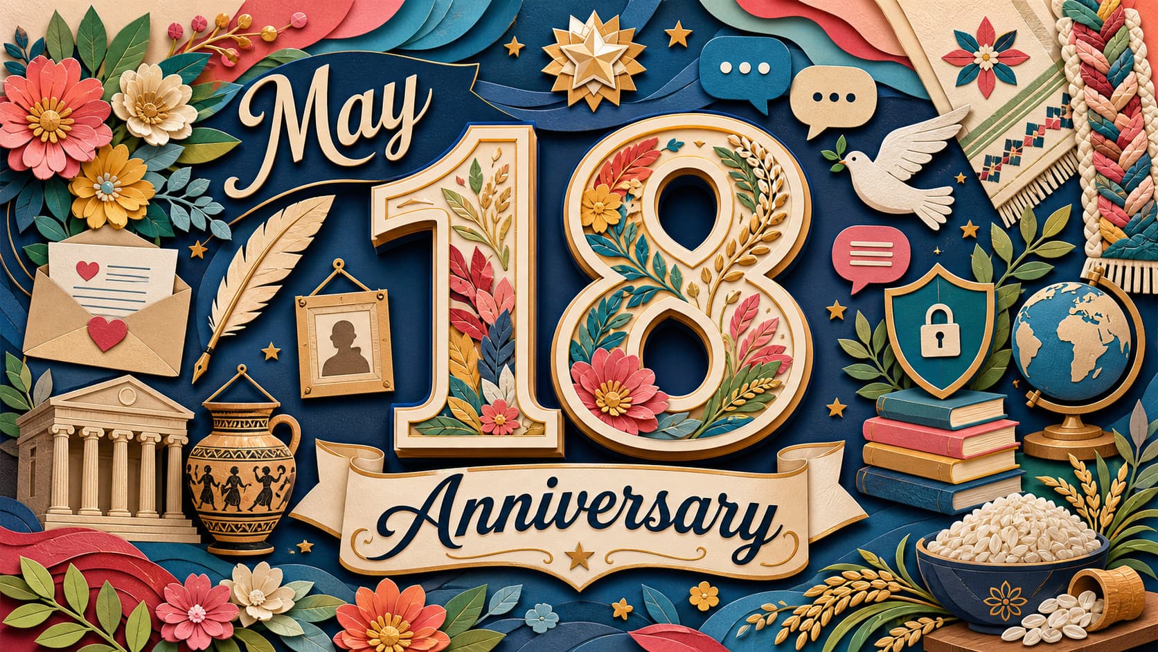 5月18日は何の日かを紹介する国際博物館の日、ことばの日、国際親善デー、消費者ホットライン188の日、サロンパスの日などの記念日一覧