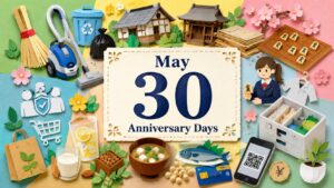 5月30日は何の日、ごみゼロの日・消費者の日・文化財保護法公布記念日・女子将棋の日など暮らしを整え未来を守る記念日