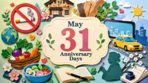 5月31日は世界禁煙デー、古材の日、車窓サイネージの日、菜の日、青峰忌にまつわる記念日です。