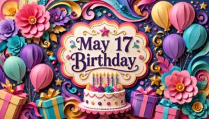 5月17日誕生日の芸能人・有名人として岩本照、井ノ原快彦、坂井真紀、窪塚洋介、城之内早苗、三輪てつや、ジェンナーなどを紹介