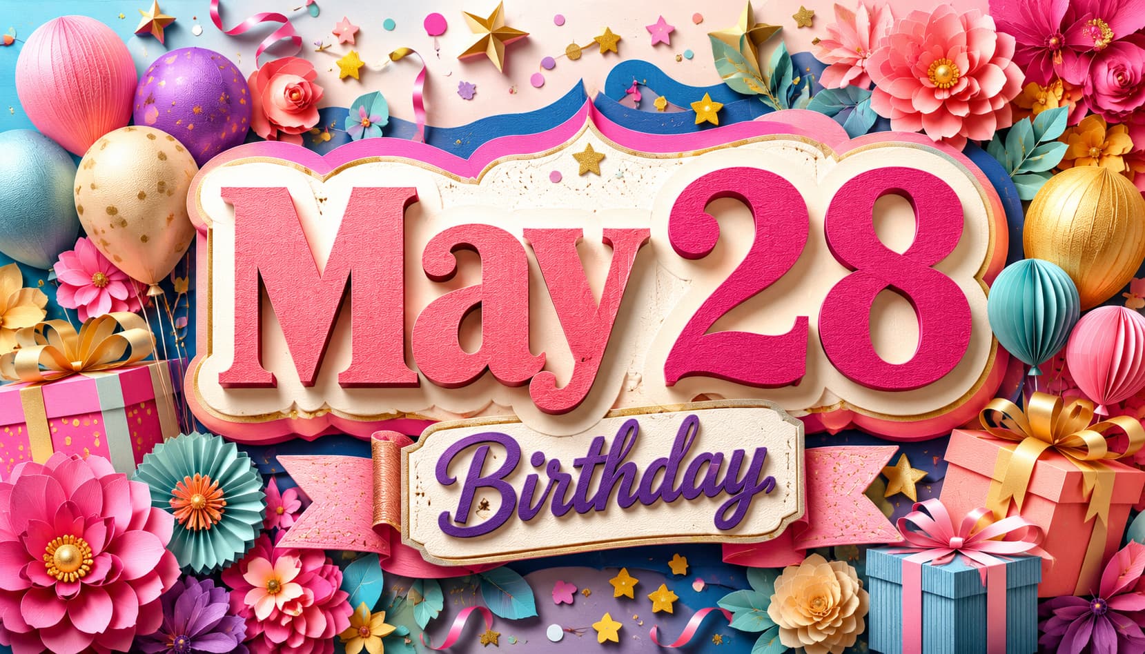 5月28日誕生日の芸能人・有名人としてダヒョン、長屋晴子、黒木メイサ、西田幸治、筒美京平など注目人物を紹介