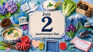 7月2日は何の日？半夏生・一年の折り返しの日・ユネスコ加盟記念日・たわしの日・うどんの日など夏の記念
