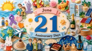 6月21日は何の日、夏至・父の日・国際ヨガの日・スナックの日・がん支えあいの日などの記念日