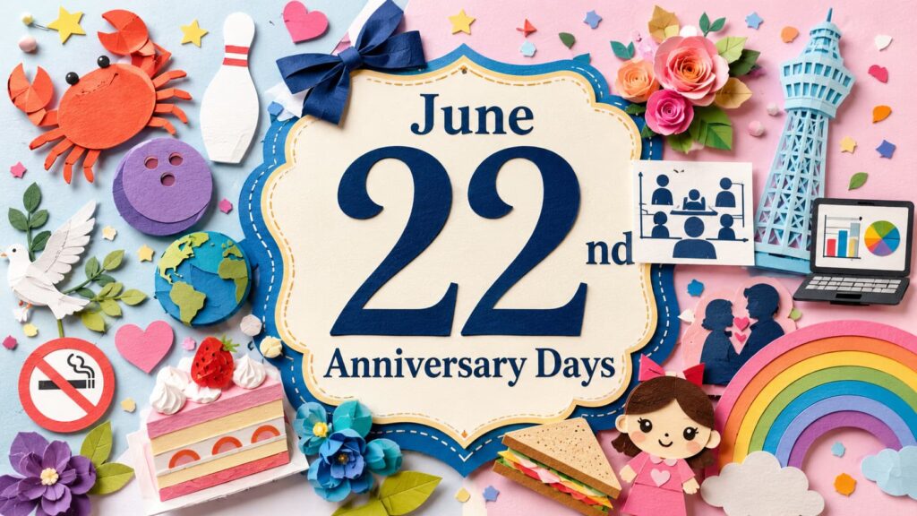 6月22日は何の日？かにの日・ボウリングの日・DHAの日・夫婦の日など記念日一覧