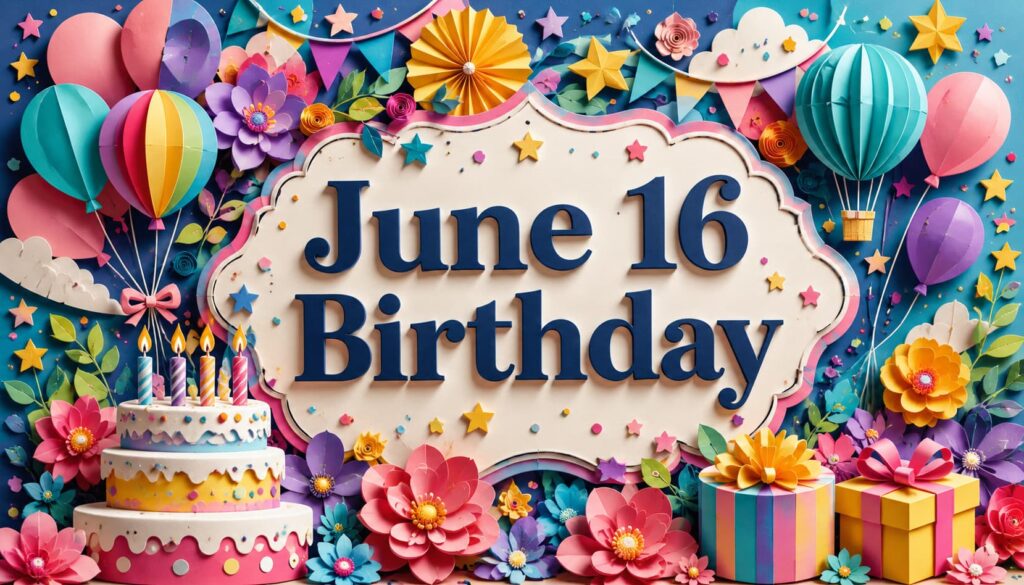 6月16日誕生日の芸能人・有名人として、張本美和、堂安律、森香澄、池井戸潤、CHARなど多彩な分野で活躍する人物を紹介