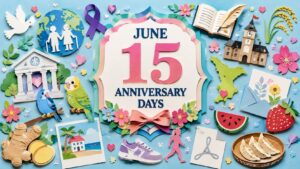 6月15日は世界高齢者虐待啓発デー、信用金庫の日、米百俵デー、千葉県民の日、栃木県民の日など多彩な記念日が重なる日