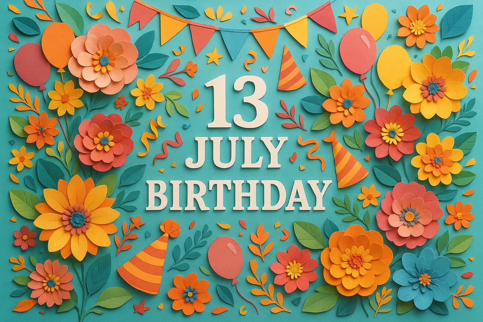 7月13日生まれの芸能人や有名人の誕生日を紹介する特集記事