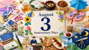 8月3日は何の日？ハサミの日、はちみつの日、ハモの日、司法書士の日、八丁味噌の日などの記念日