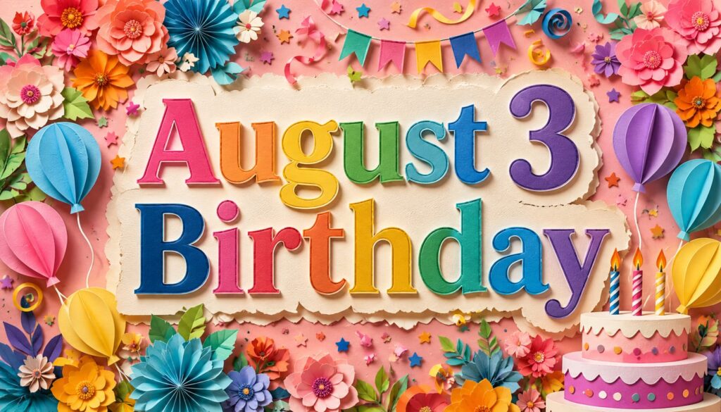 8月3日誕生日の芸能人・有名人として、伊藤英明、安住紳一郎、藤田朋子、田中耕一、伊達政宗など多彩な人物を紹介する華やかな誕生日特集