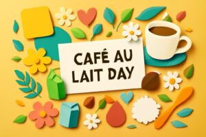 カフェオーレの日の由来と楽しみ方｜8月1日に祝うコーヒーとミルクの絶妙なバランス