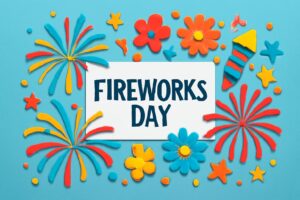 「花火の日」記念日についてのブログ記事。8月1日を記念し、花火の歴史や文化的背景、花火大会の魅力を紹介。