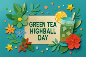 8月1日は「緑茶ハイを楽しむ日」！爽やかな緑茶と焼酎を楽しむ方法を紹介